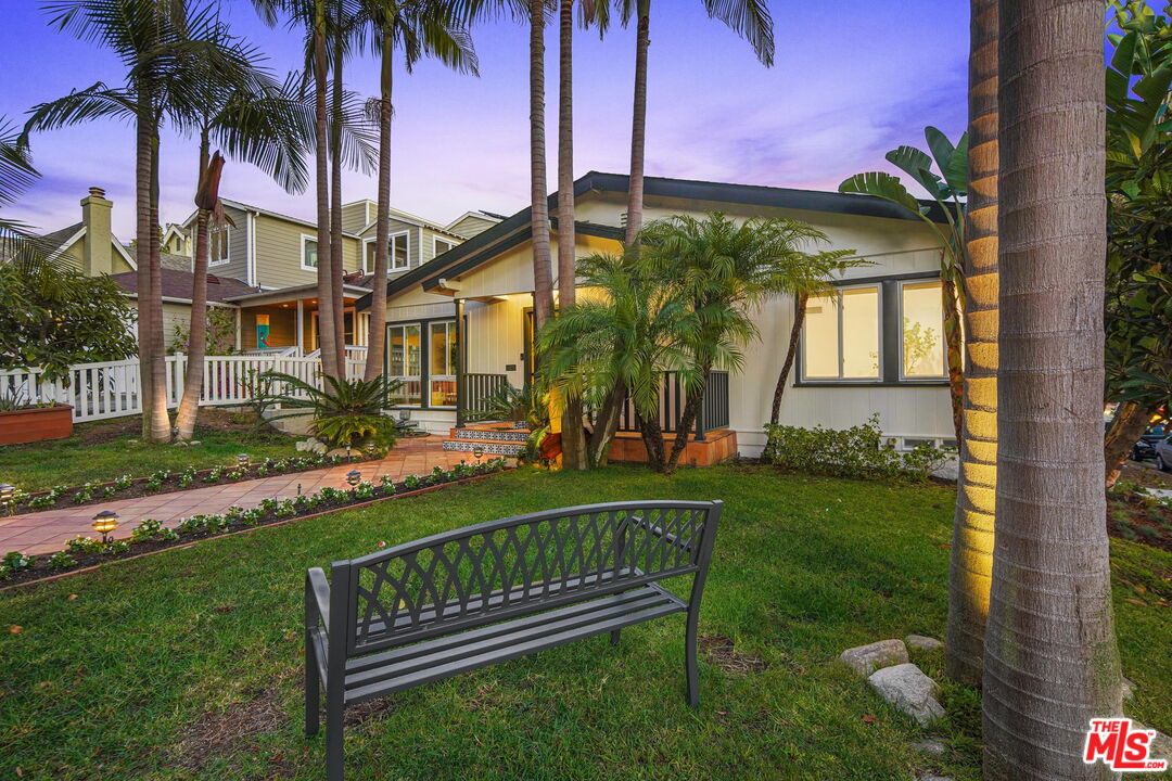 1102 Maple Street Santa Monica, CA 90405 - Photo 44 of 51 a view of a house with a yard