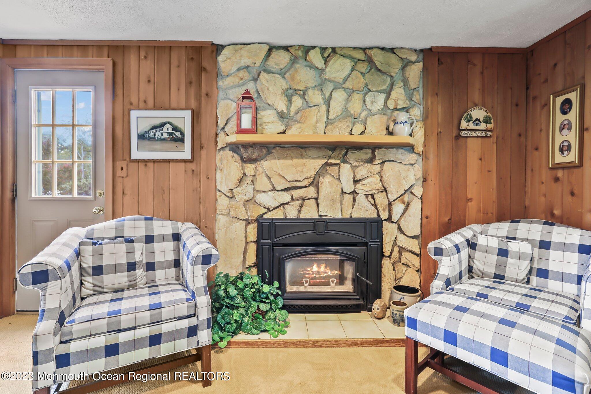 130 Sargent Road Freehold, NJ 07728 - Photo 28 of 43 Wood Stove Insert - Heats Whole House