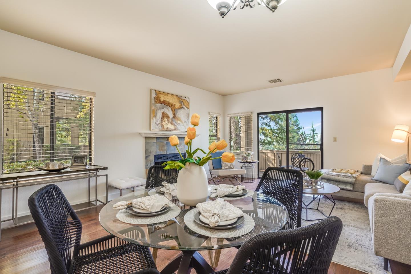 174 Copper Ridge Road San Ramon, CA 94582 - Photo 1 of 29 a dining room with furniture a rug and a window
