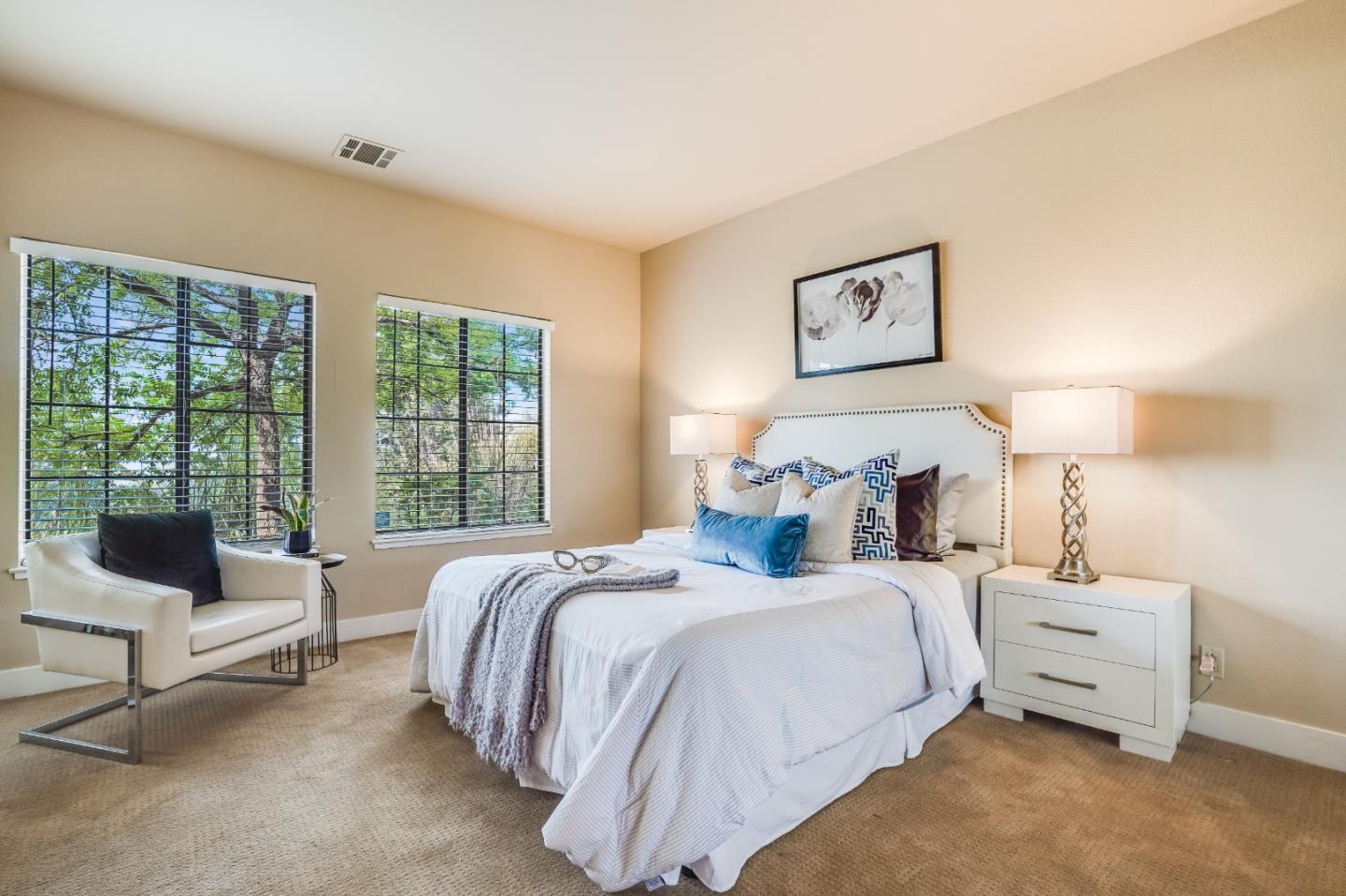 174 Copper Ridge Road San Ramon, CA 94582 - Photo 12 of 29 a bedroom with bed and large window