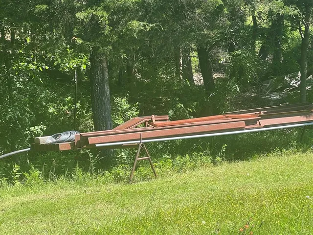 a view of outdoor space and deck