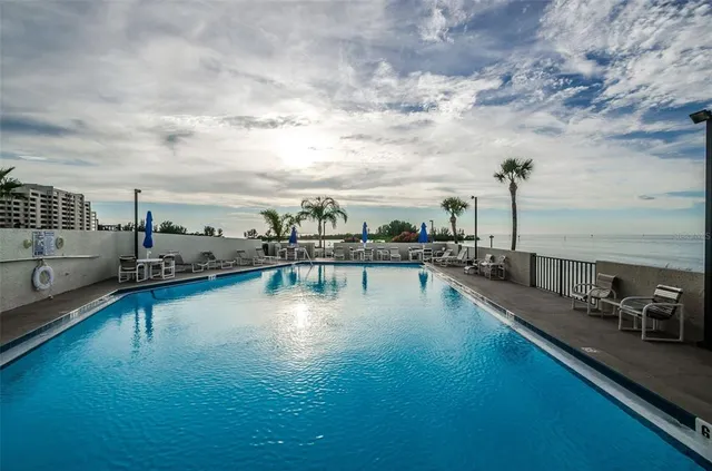 a view of city and mountain