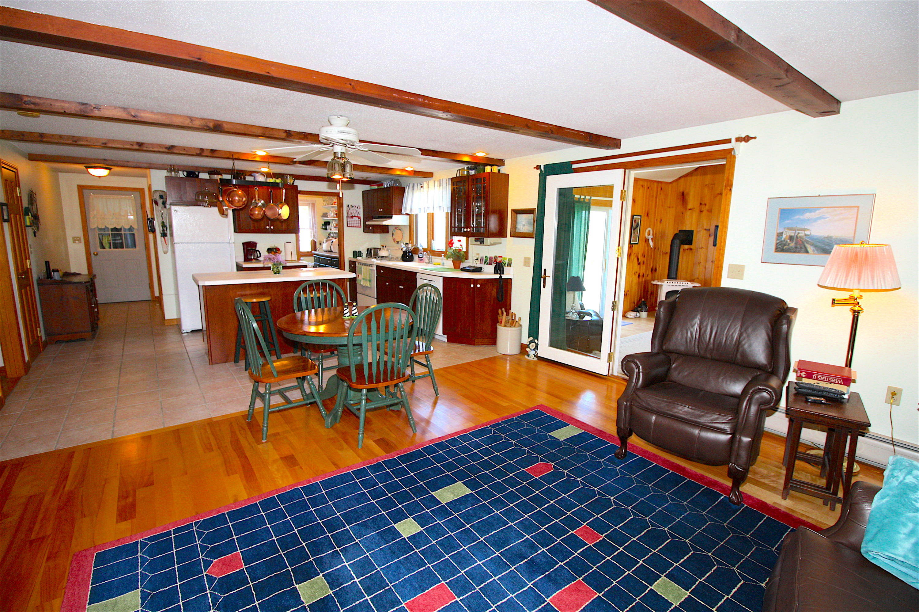 236 West Kennebec Road Machias, ME 04654 - Photo 20 of 39 TV room looking toward kitchen