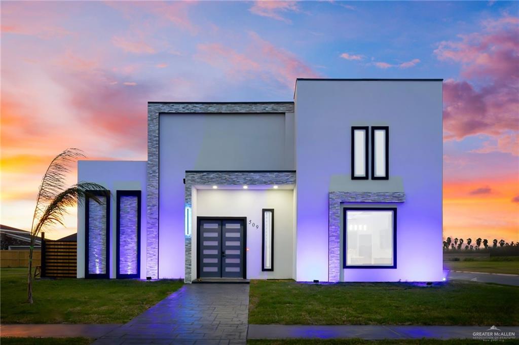 front view of a house