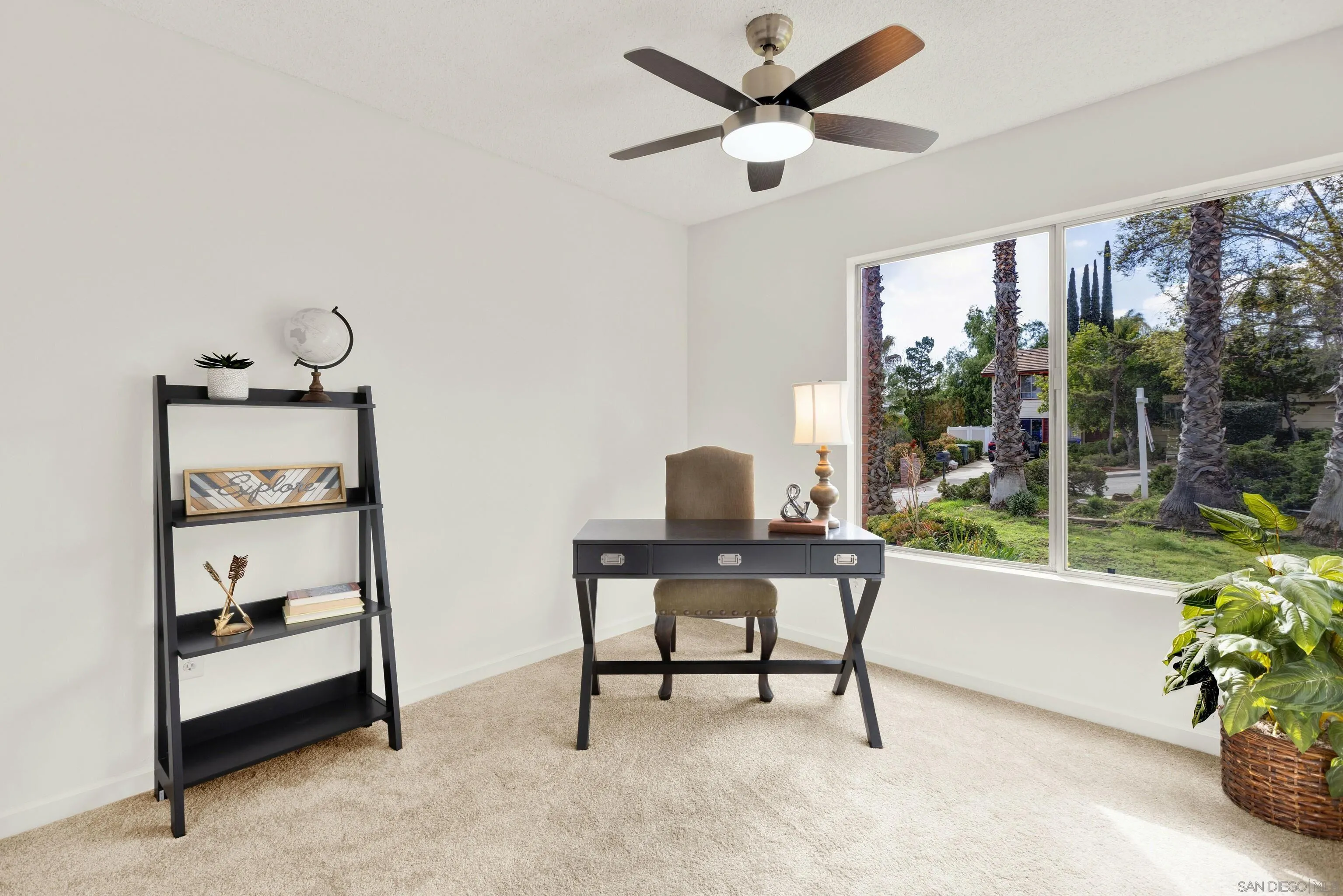 14545 Hillndale Way Poway, CA 92064 - Photo 34 of 52 a work room with furniture and a potted plant