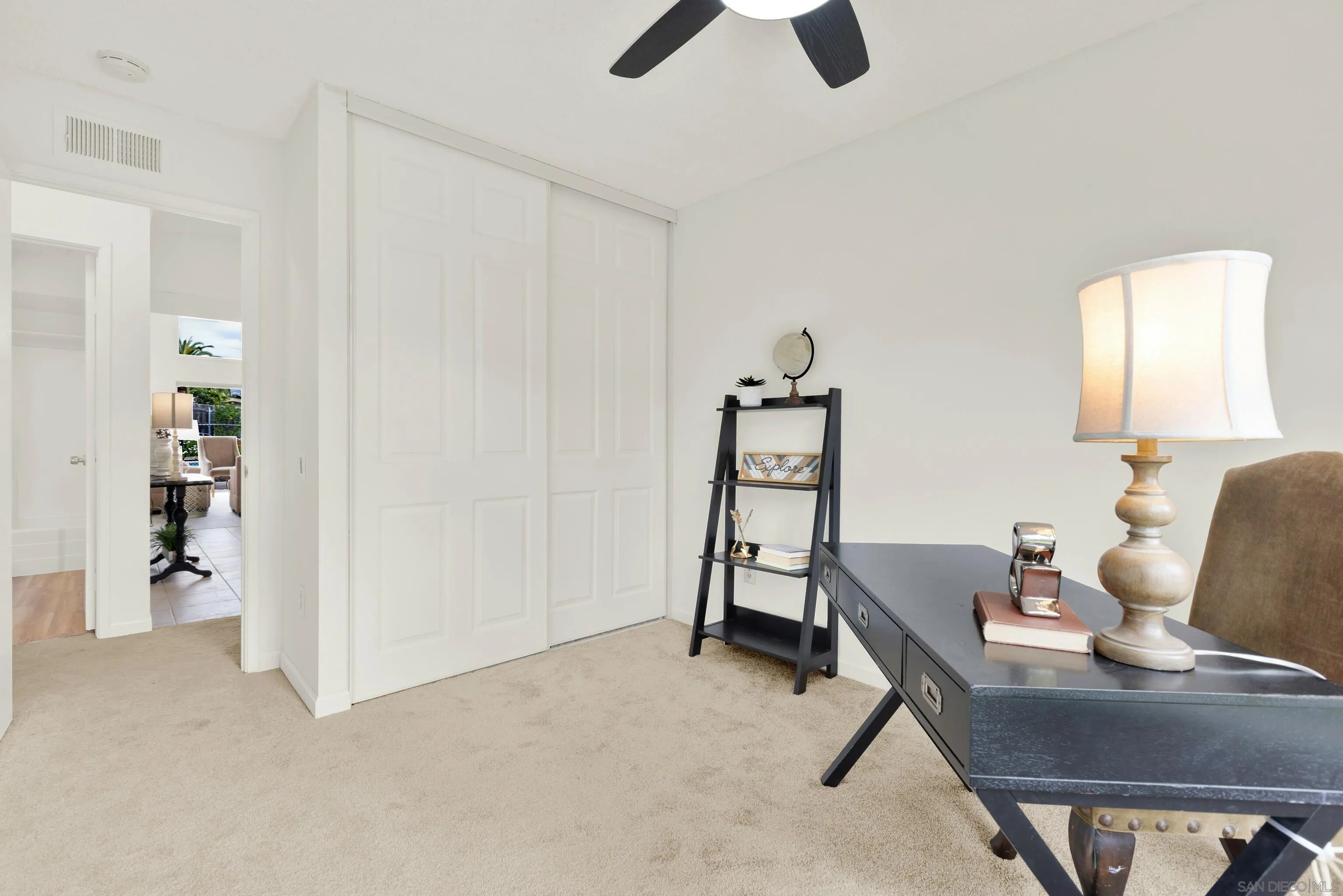 14545 Hillndale Way Poway, CA 92064 - Photo 35 of 52 a workspace with furniture and closet