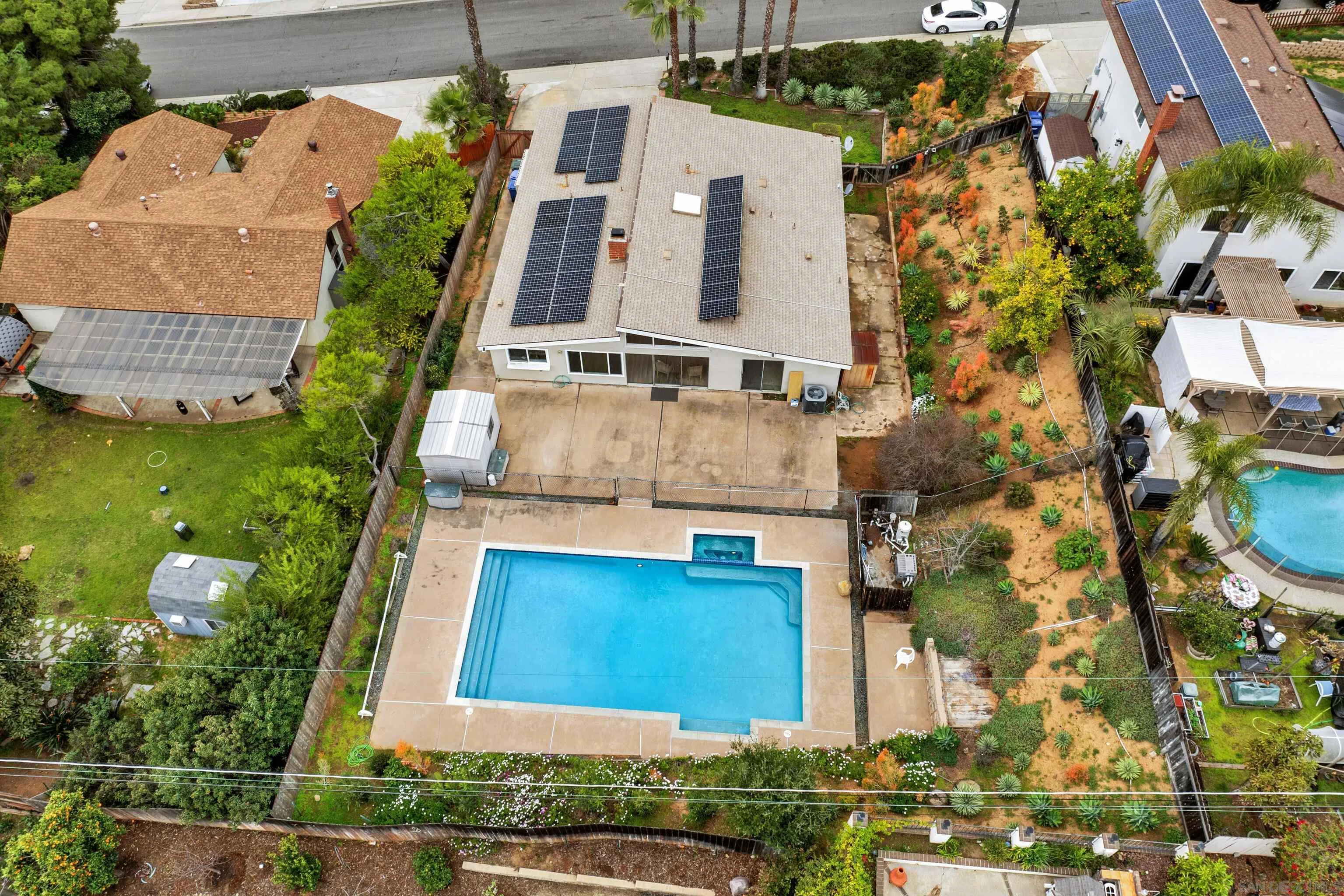 14545 Hillndale Way Poway, CA 92064 - Photo 45 of 52 an aerial view of a house