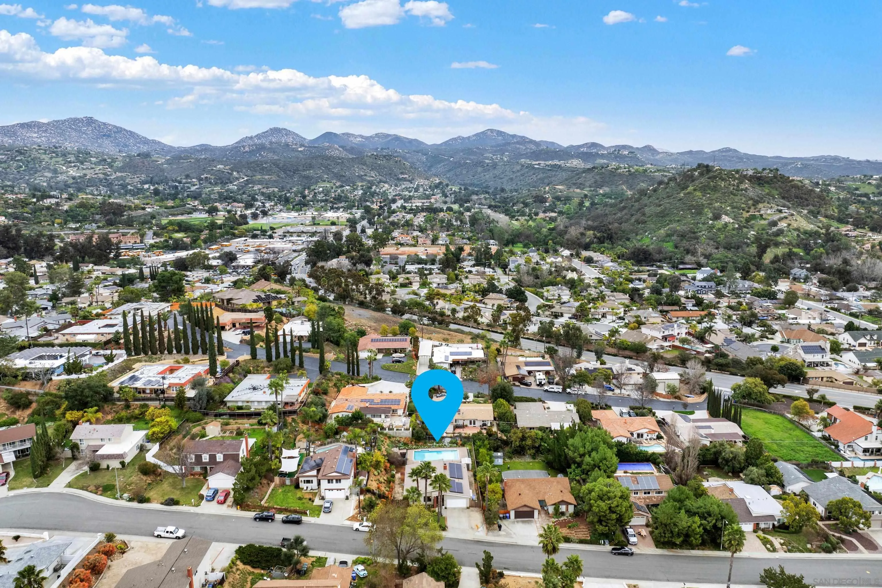 14545 Hillndale Way Poway, CA 92064 - Photo 52 of 52 an aerial view of a city