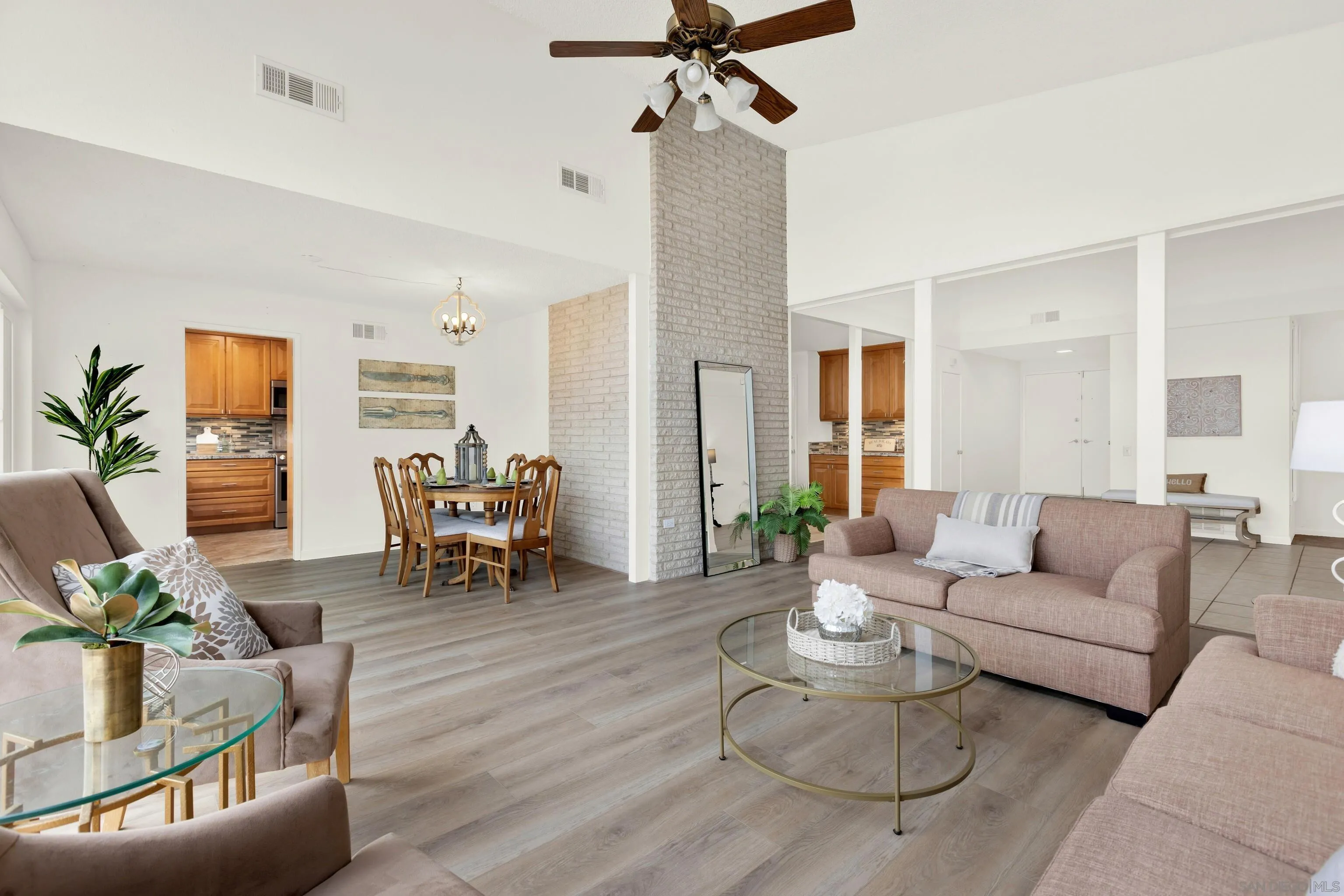 14545 Hillndale Way Poway, CA 92064 - Photo 10 of 52 a living room with furniture and wooden floor