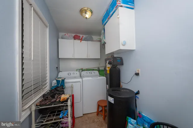 a room with storage and utility