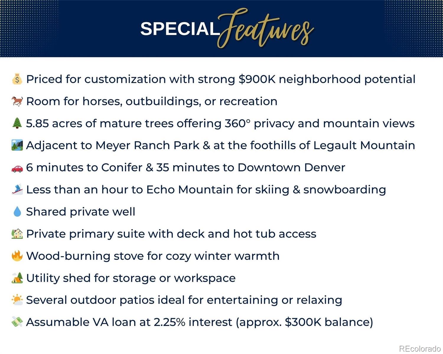 10142 South Turkey Creek Road Conifer, CO 80433 - Photo 3 of 48