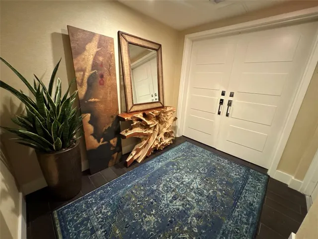 a view of a closet area