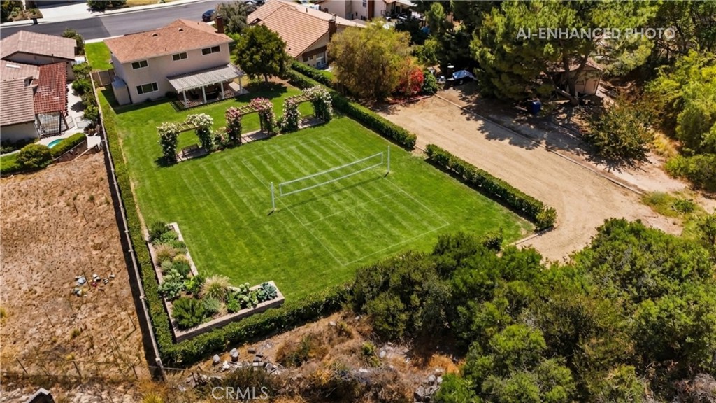 3343 Brookridge Road Duarte, CA 91010 - Photo 63 of 72 AI generated volleyball court
