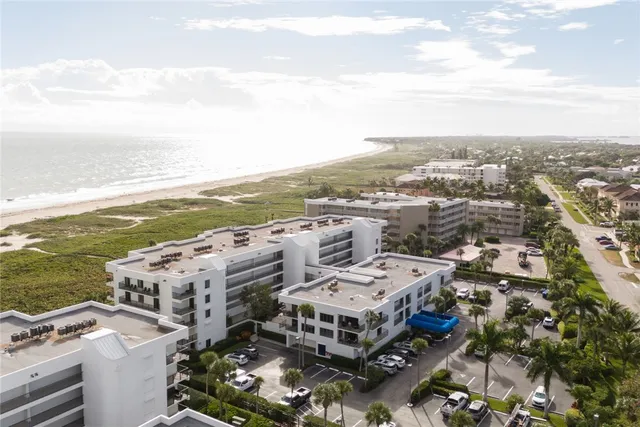 a view of a ocean with beach