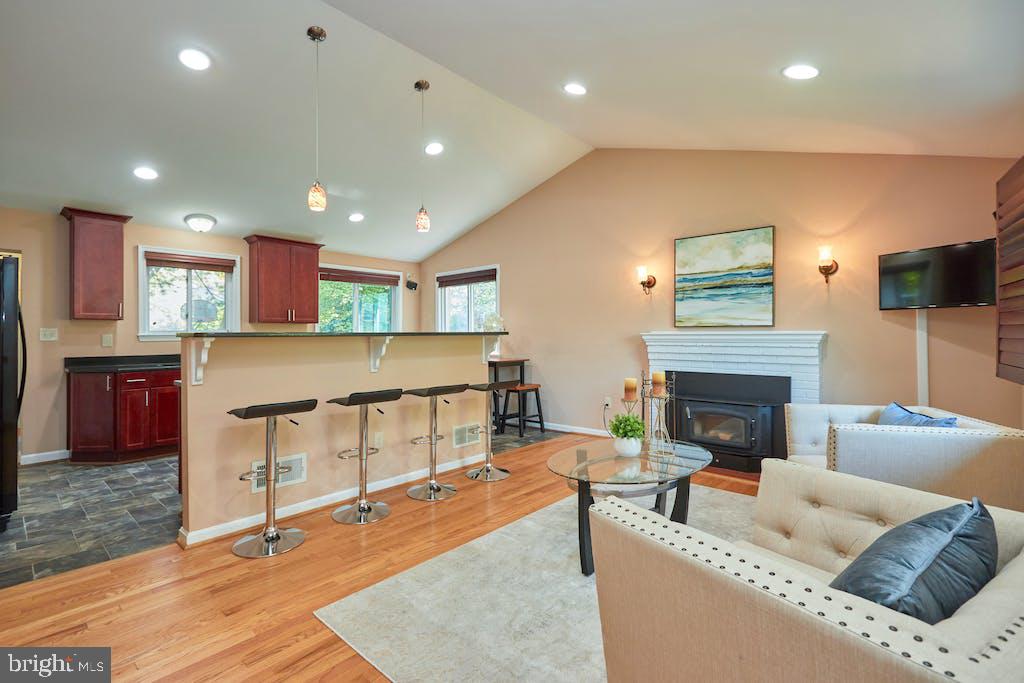 3803 Ridge Road Annandale, VA 22003 - Photo 7 of 33 Room for everyone to gather around the kitchen