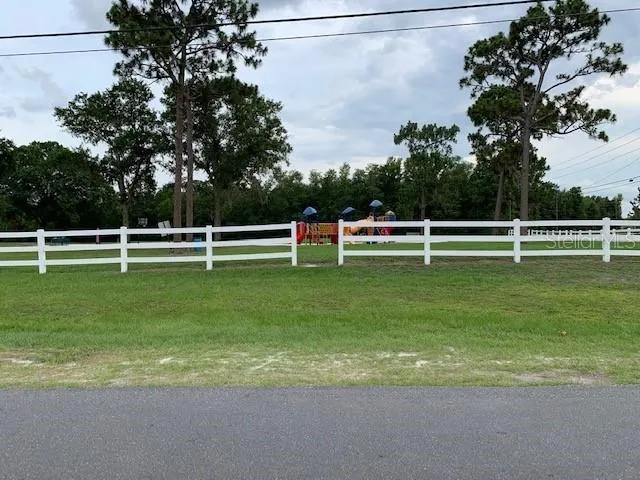 a view of outdoor space with garden
