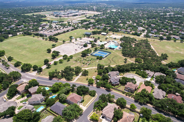 1750 Star Light Circle Cedar Park, TX 78613 - Photo 40 of 40 an aerial view of residential houses with outdoor space