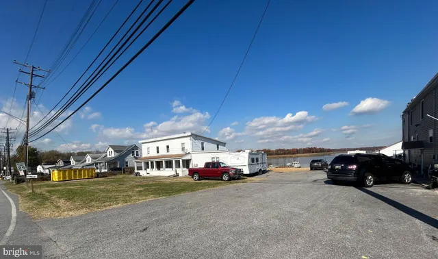 a car parked in front of building