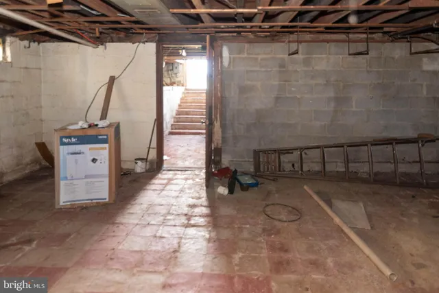 a close view of closet