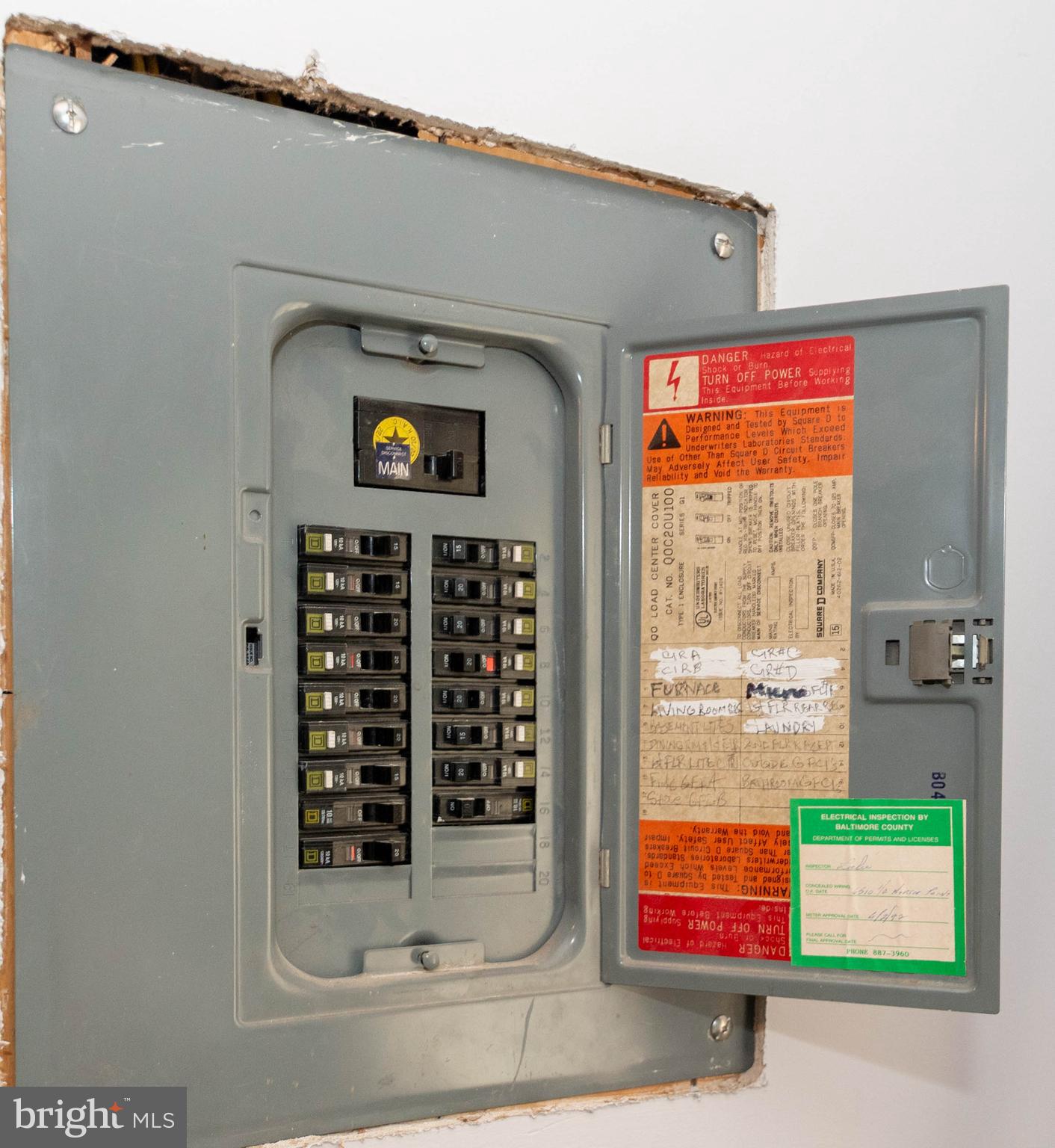 6510 North Point Road Edgemere, MD 21219 - Photo 31 of 56 a view of electric room