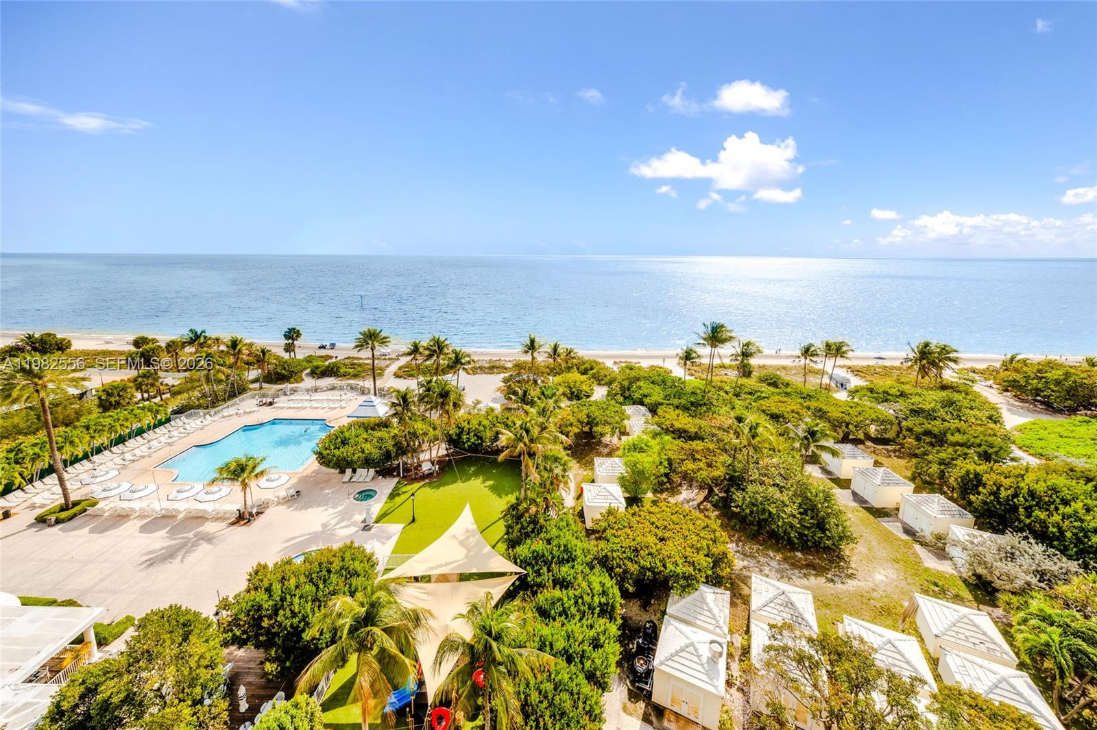 430 Grand Bay Drive, Unit 902 Key Biscayne, FL 33149 - Photo 65 of 87 an aerial view of a houses with a lake view