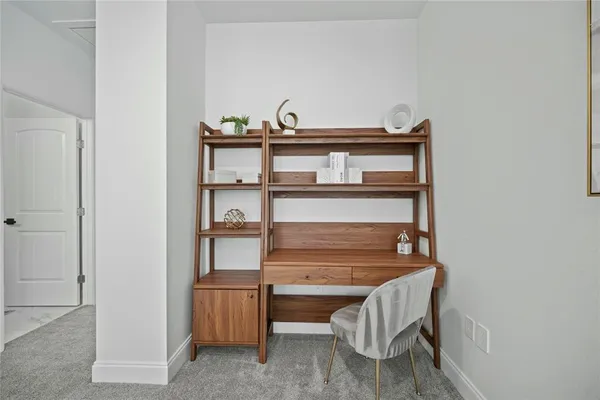 a view of bedroom with a window