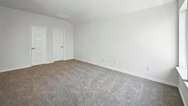 a view of empty room