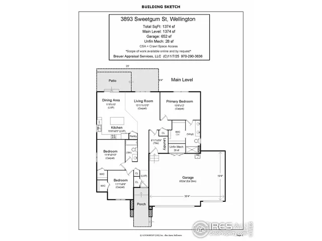 $450,000 | 3893 Sweetgum Street, Wellington, CO 80549