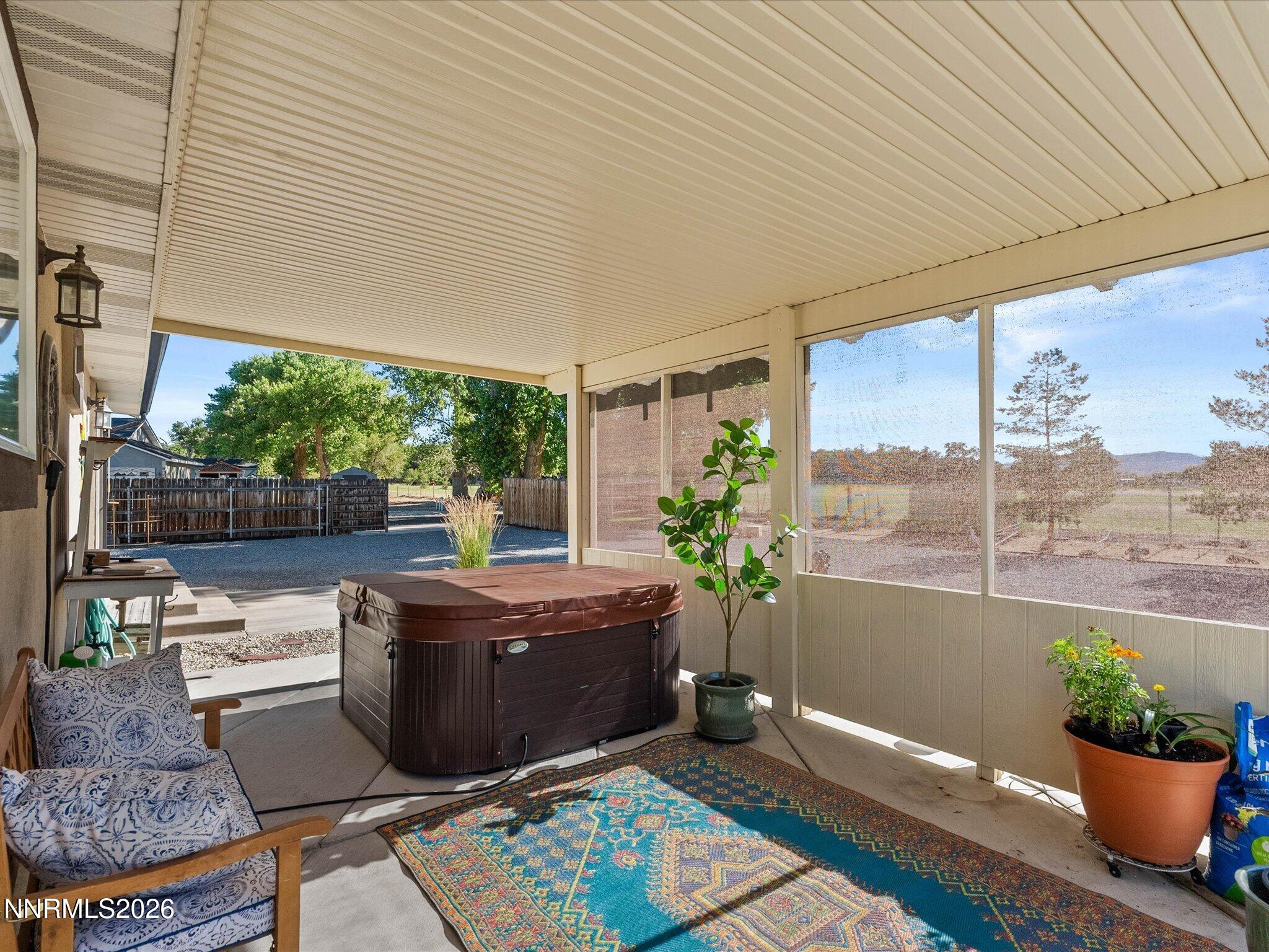 1080 Red Rock Road Fernley, NV 89408 - Photo 35 of 45 a view of an outdoor dining space with a patio