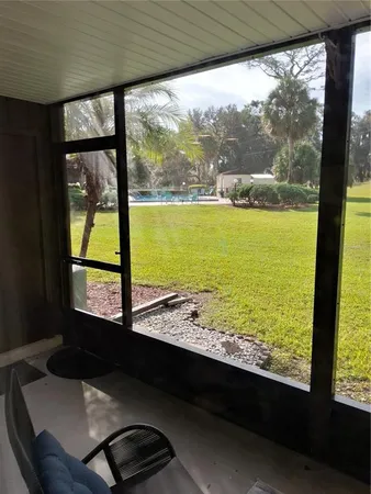 a view of a city from a balcony