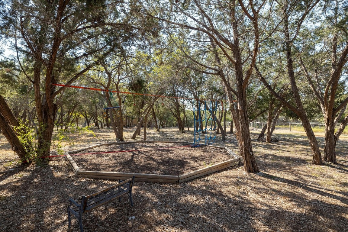 221 Tower Road Georgetown, TX 78628 - Photo 32 of 40 a view of a yard with trees