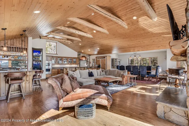 a very nice looking room with a large window