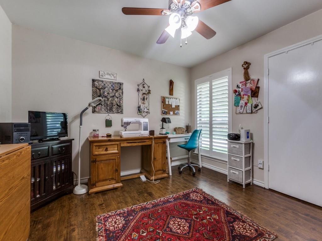 4020 Morman Lane Addison, TX 75001 - Photo 7 of 25 a view of a workspace with furniture and a kitchen