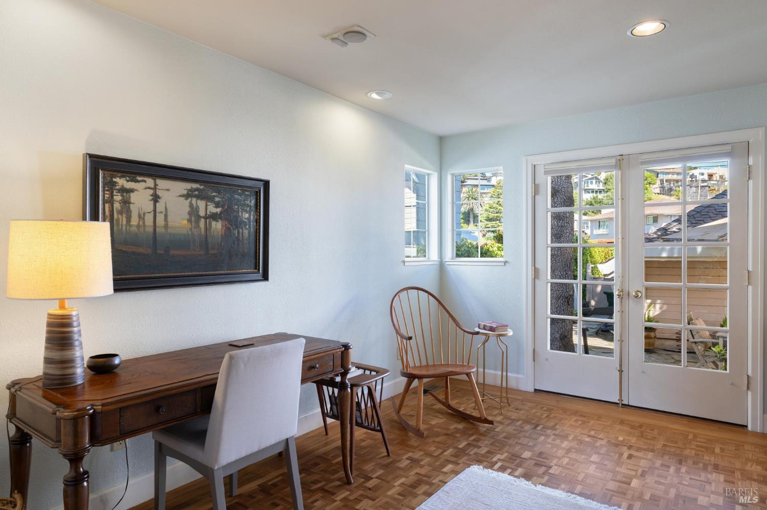 24 Mooring Road San Rafael, CA 94901 - Photo 21 of 71 French doors provide access to the oasis-like garden.