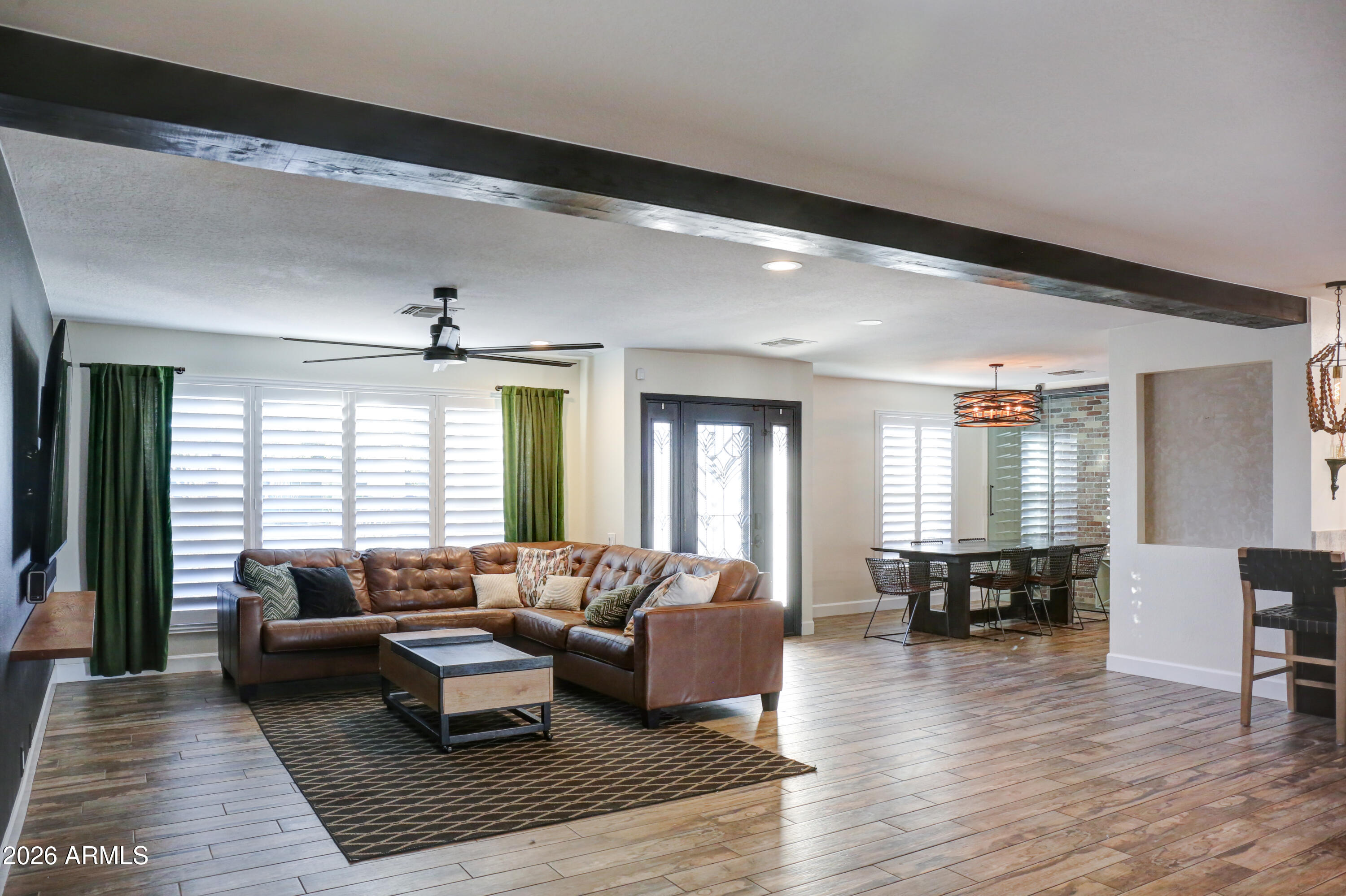 2016 East State Avenue Phoenix, AZ 85020 - Photo 10 of 42 a living room with furniture and wooden floor