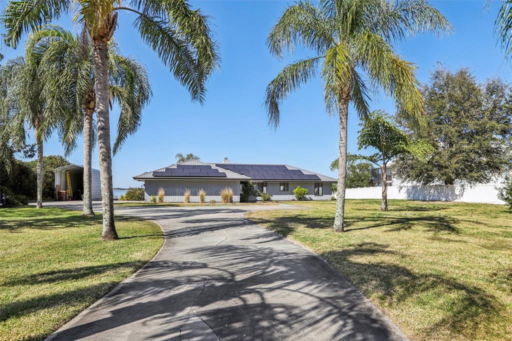 3050 Crump Road Winter Haven, FL 33881 - Photo 7 of 98 a view of a yard with palm trees