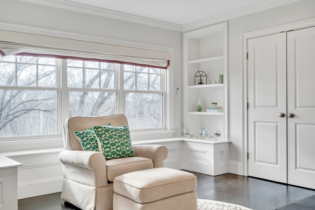 80 Buckman Drive Lexington, MA 02421 - Photo 18 of 29 a living room with furniture and a large window