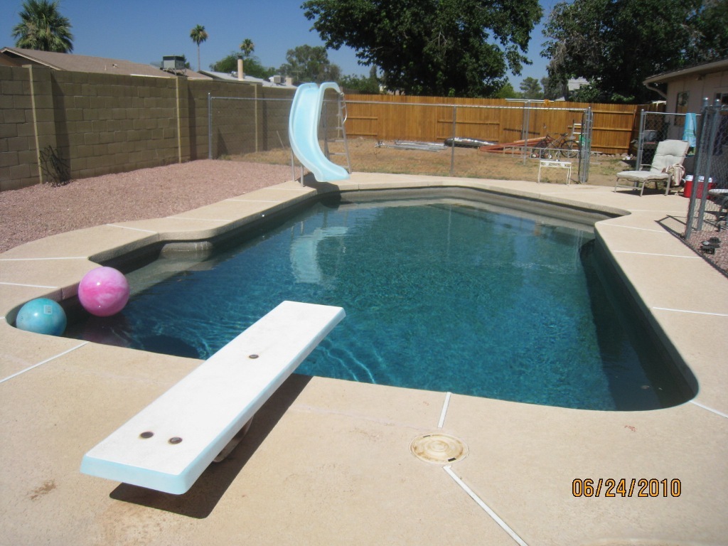 1420 West Utopia Road Phoenix, AZ 85027 - Photo 19 of 23 Heated Diving Pool and Slide