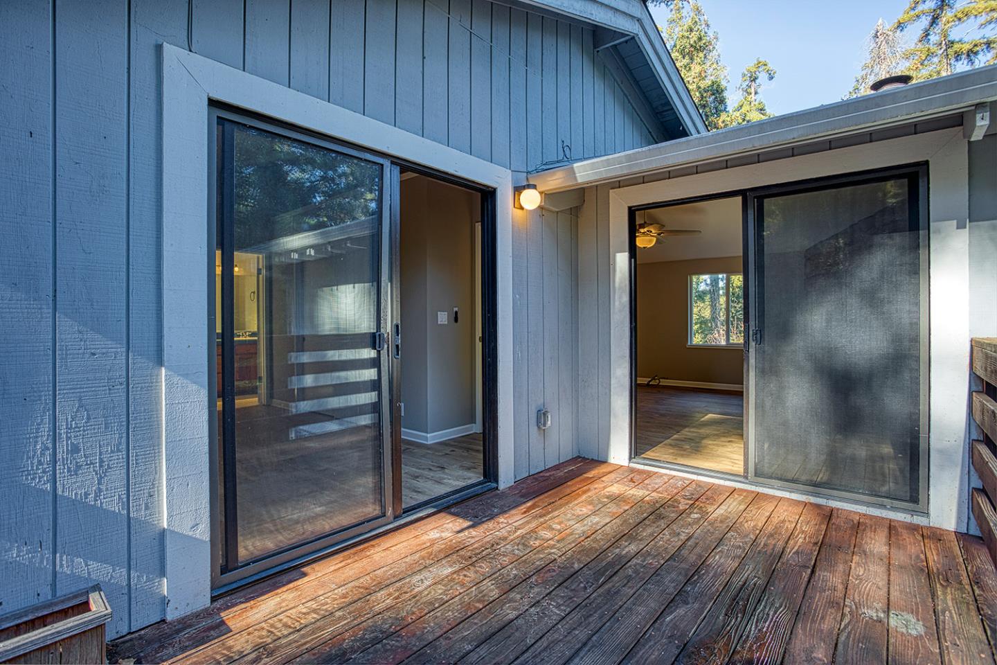 359 Moosehead Drive Aptos, CA 95003 - Photo 17 of 34 a view of a hallway with wooden floor