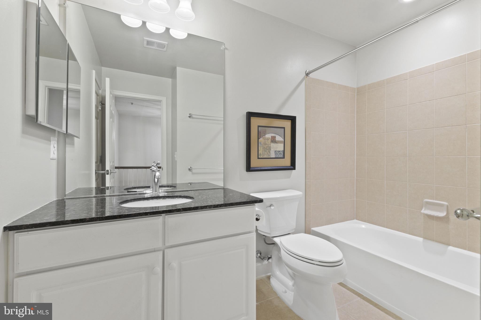 573 Dandelion Terrace Southeast Leesburg, VA 20175 - Photo 23 of 31 a bathroom with a toilet a sink a mirror and vanity