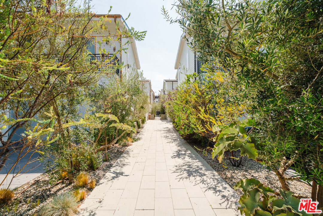 2437 Walnut Avenue Venice, CA 90291 - Photo 3 of 44 a view of a pathway both side of yard