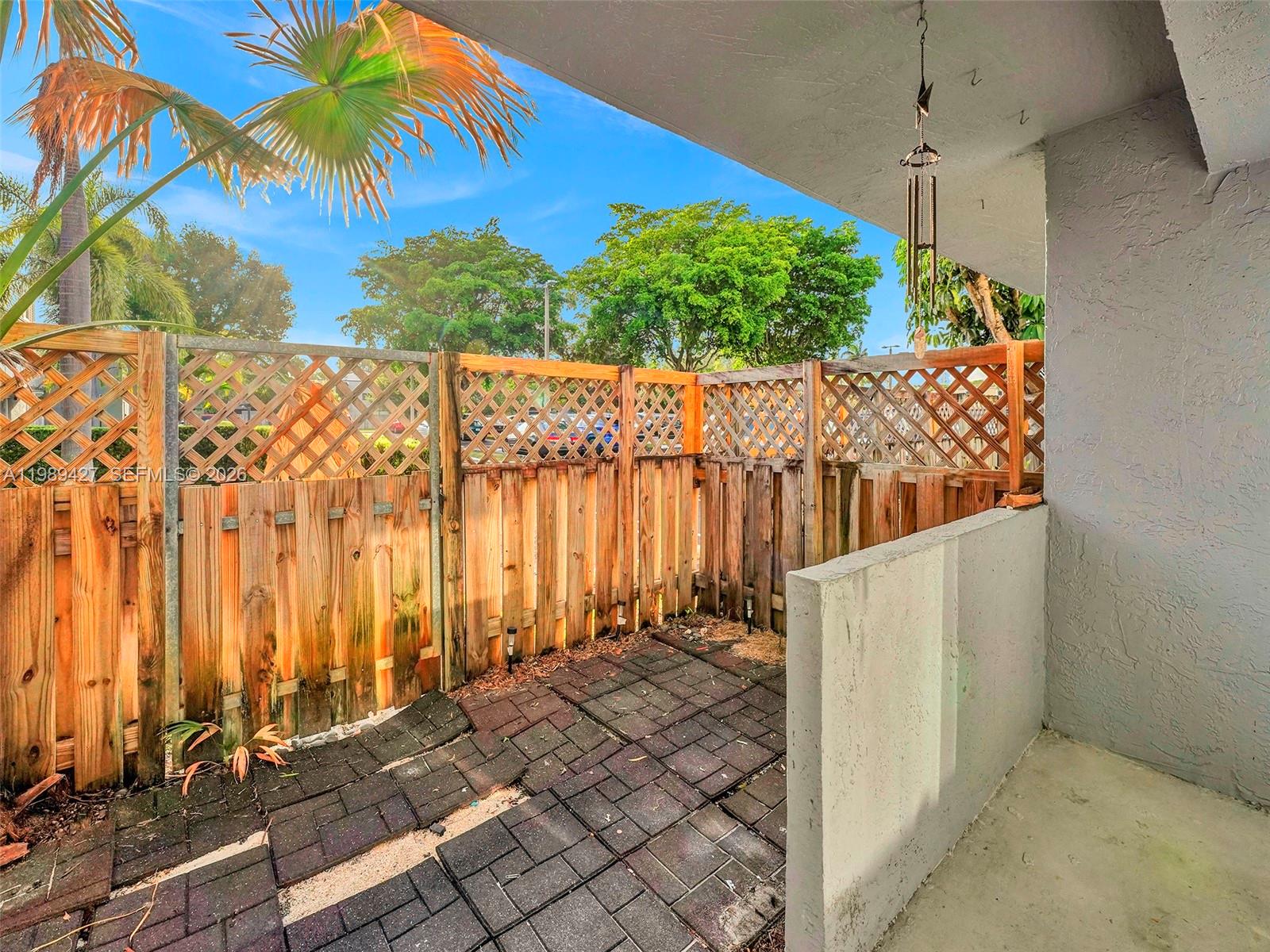 4600 Southwest 67th Avenue, Unit 155 Miami, FL 33155 - Photo 16 of 32 a view of a backyard