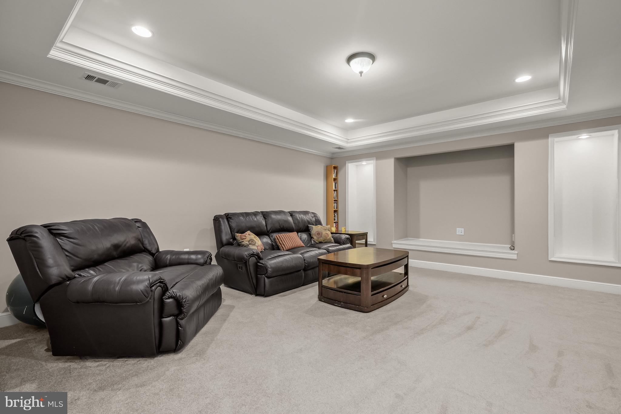 12042 Steven Lane Dunkirk, MD 20754 - Photo 50 of 79 Lower Level Recreation Room