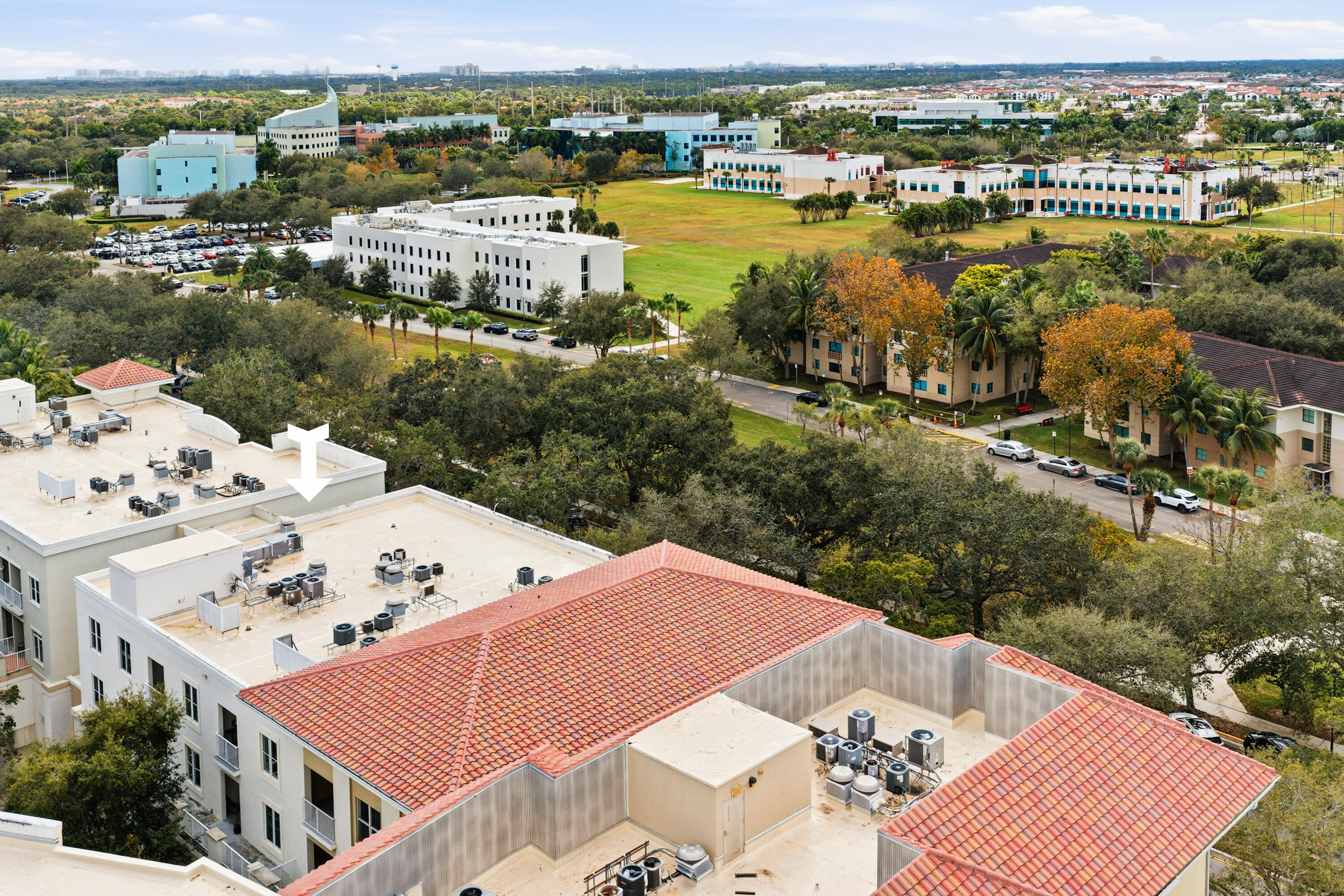 1209 Main Street, Unit 301 Jupiter, FL 33458 - Photo 21 of 24 Drone overhead