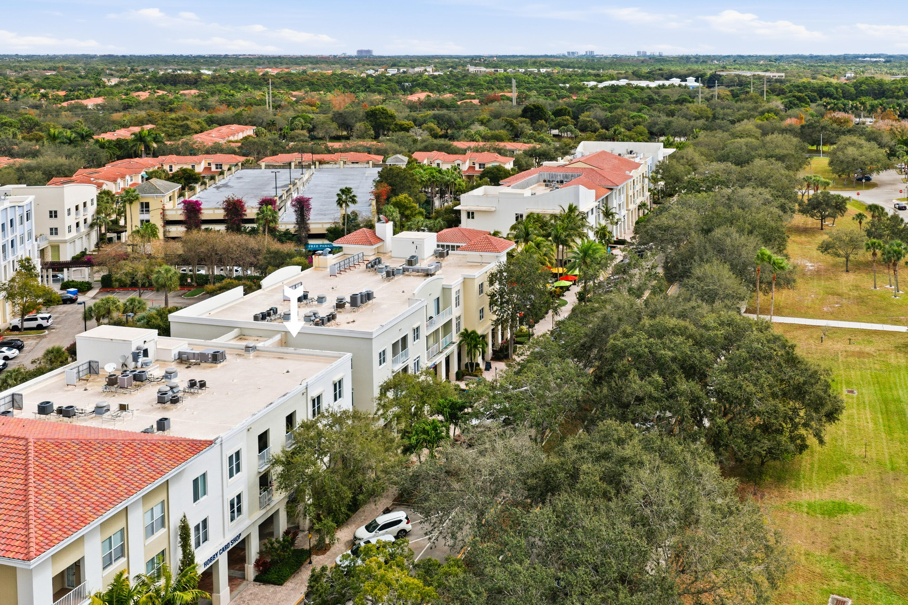 1209 Main Street, Unit 301 Jupiter, FL 33458 - Photo 22 of 24 Drone