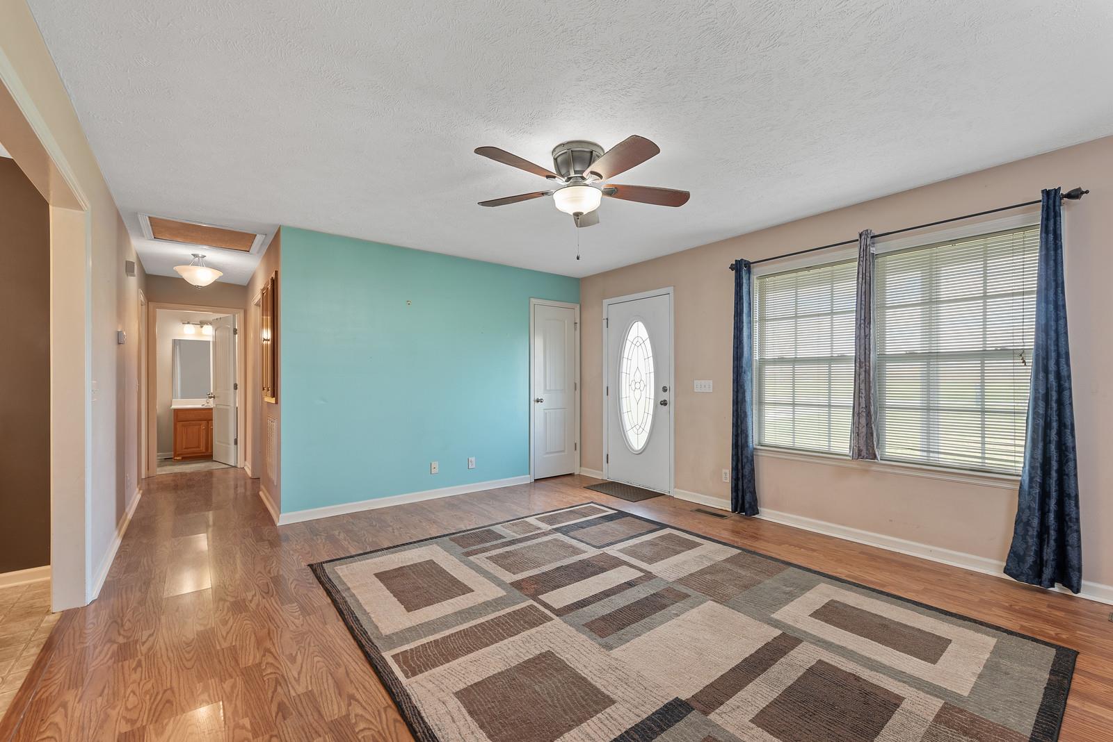 109 Spry Road Morrison, TN 37357 - Photo 7 of 30 a view of workspace with window and a ceiling fan