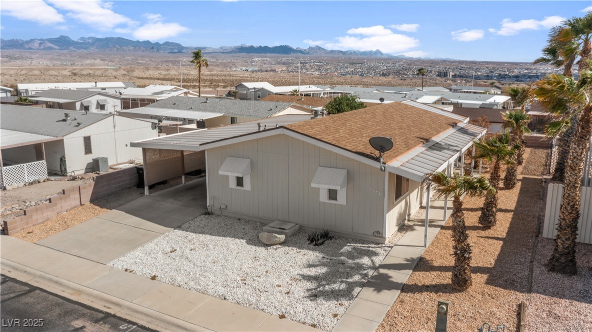 1671 Granada Street Laughlin, NV 89029 - Photo 63 of 63 Bird's eye view with a mountain view and a residential view