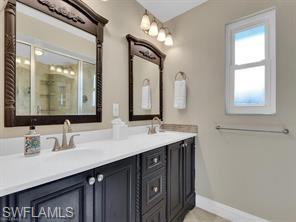 1902 Princess Court Naples, FL 34110 - Photo 19 of 26 primary bath dual sinks