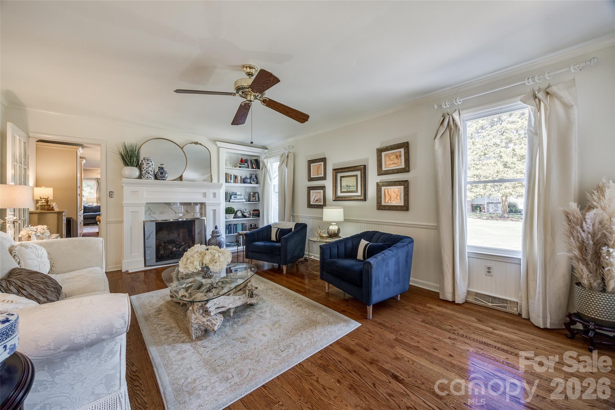 2915 Timber Ridge Lane Rock Hill, SC 29732 - Photo 5 of 41 a living room with furniture or couch and a fireplace