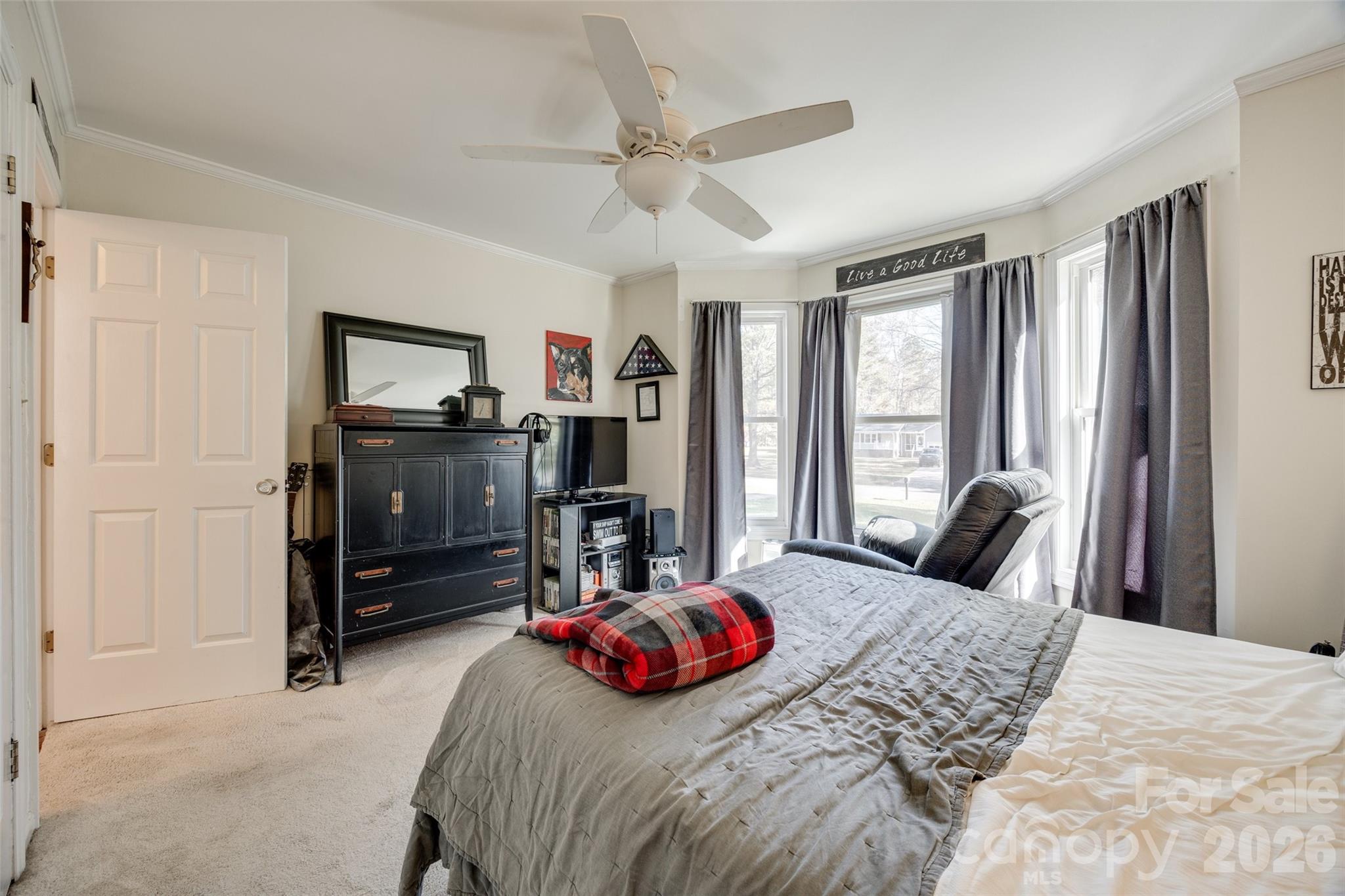 2915 Timber Ridge Lane Rock Hill, SC 29732 - Photo 10 of 41 a bedroom with a bed and a flat screen tv